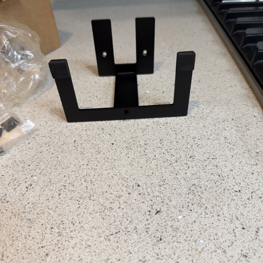 Pottery Barn Black Wall Hook